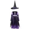 With Hat Witch Costume Dress Makeup Ball Kids Cosplay Dress Halloween Costume Clothes  For Toddlers
