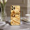 G-Gold M-MoneyS P-Pattern  Phone Case For iPhone 17,16,15,14,13,12,11 Plus,Pro Max,XS,Soft Silicone Black Cover