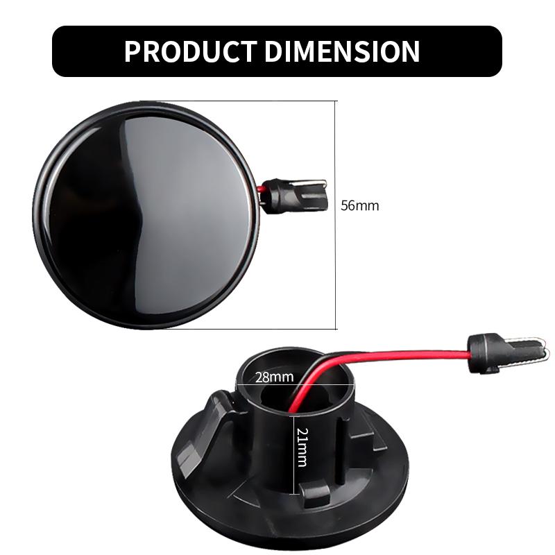 2 шт. 12 В Canbus Светодиодный боковой габаритный огонь для Mazda MX5 MX-5 Mk1 Mk2 Mk3 1989-2015 Янтарный указатель поворота Лампа OEM:NH5251120C