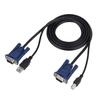 1,5 м USB 2.0 KVM-переключатель кабель многофункциональный кабель удобный для ПК компьютер