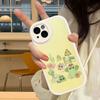 Cartoon Siamese Cat Couple Phone Case for iPhone 16 15 14 11 12 13 Pro Max Plus Back Leather Shell