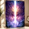 Fantasy Horror Beam D Texture Metal Poster Customized Wall Art Tin Sign Gift for Mancave Decoration Room Ornaments Funny Signs