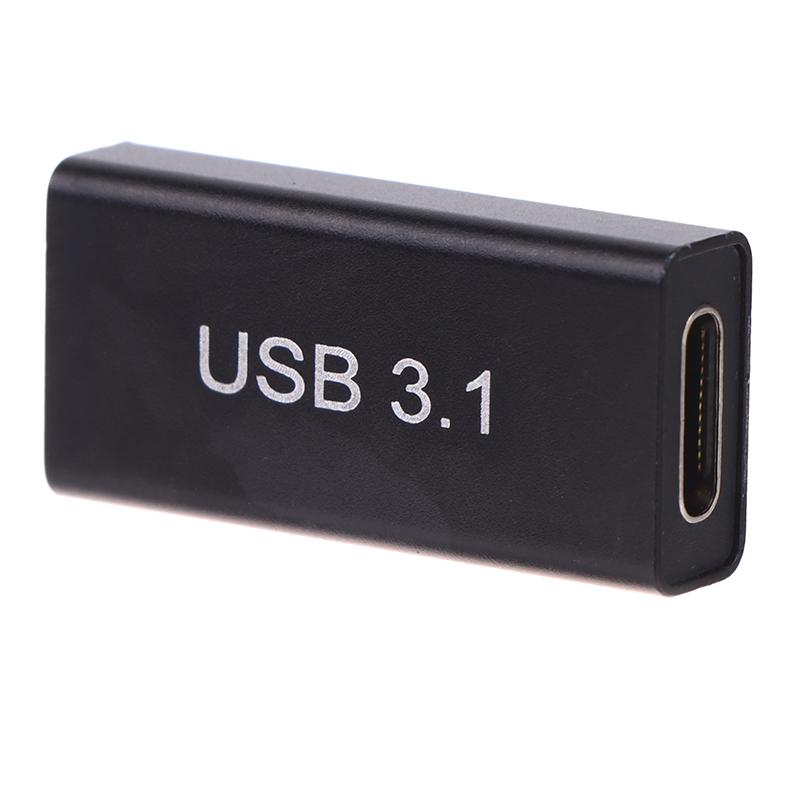 1 шт. USB 3.0 переходник женский на USB Type C женский прямой конвертер адаптер скорость Usb3.0 Type-C удлинитель соединение конвертер