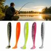 100PCS PVC Swim Bait 7cm 9cm Fishing Lures Durable Paddle Tail Swimbaits  Saltwater Fishing