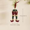 Plush Texture Christmas Ornament Ball Hand-Flocked Hanging Tree Decoration  for Christmas Tree