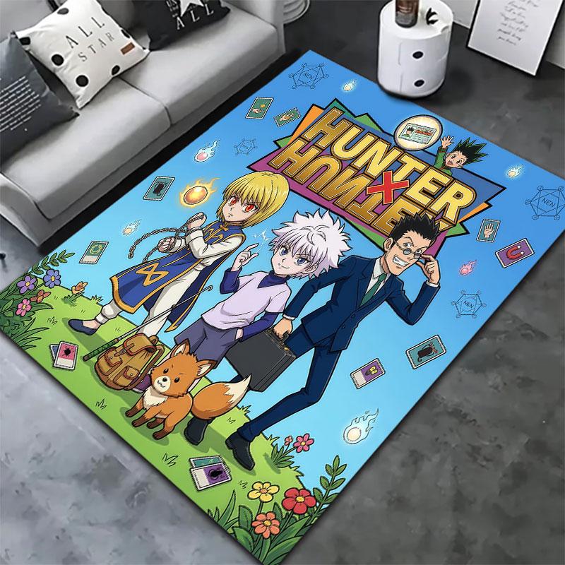 Hunter X Hunter Carpet Rug For Living Room Bedroom Home Sofa Decoration Kids Play Nonslip Floor Mat