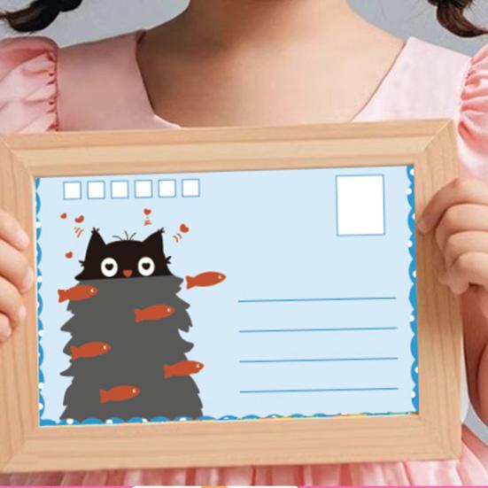 1 набор DIY Rainbow Scratch Painting Kit с красками, ручками, наклейкой-скребком