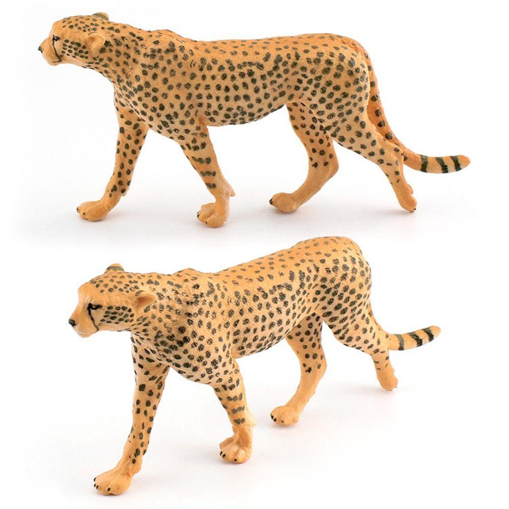 Animal Model Snow Leopard Model Simulation Cheetah Leopard Figures  Childrens Gift