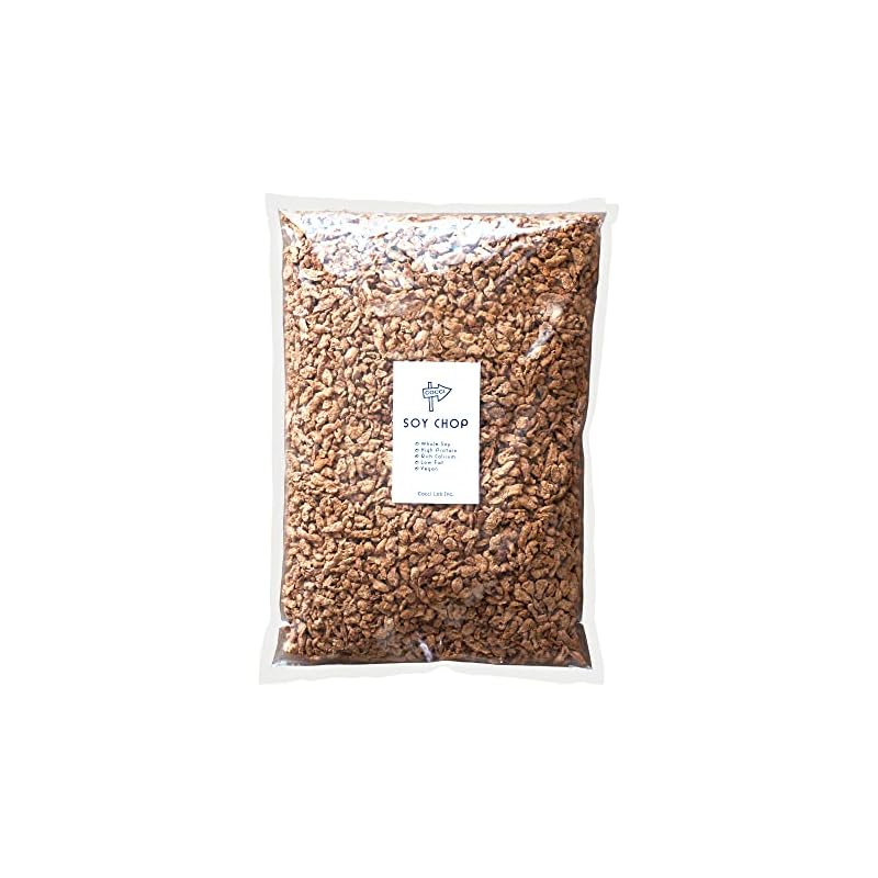 Kochi Lab [Value Pack] Soy Meat Soy Chops - Irregularly Shaped Soy Meat - Perfect for Stir-fries and Stews - Large 1kg Size