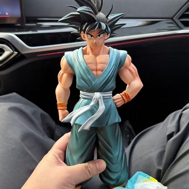 HY Статуэтка Аниме Dragon Ball Z Сон Гоку Фигурка Супер Сайян Гоку ПВХ Фигурки Действия Коллекционная Модель Игрушки Подарок