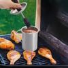500ML Portable Basting Pot with Brush Food Grade Stainless Steel Leakproof Sauce Oil Holder for Outdoor Barbecue Grilling Use