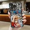 One Piece Luffy Cute Case for Apple iPhone 13 12 11 Pro Max 17 Air 16 15 14 Plus 16e Clear Cover
