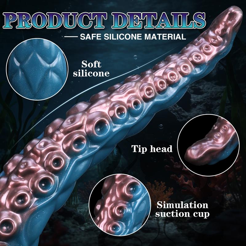 2.0 Octopus Tentacle Dildo Anal Plug Butt Dilator With Big Suction Cup Sex Toys For Women Men Anus Expander Prostate Vaginal 18+