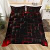Abstract Grid Geometry Series Quilt Cover Digital Printing Bedding Set Down Duvet Cover for Bedroom Room
