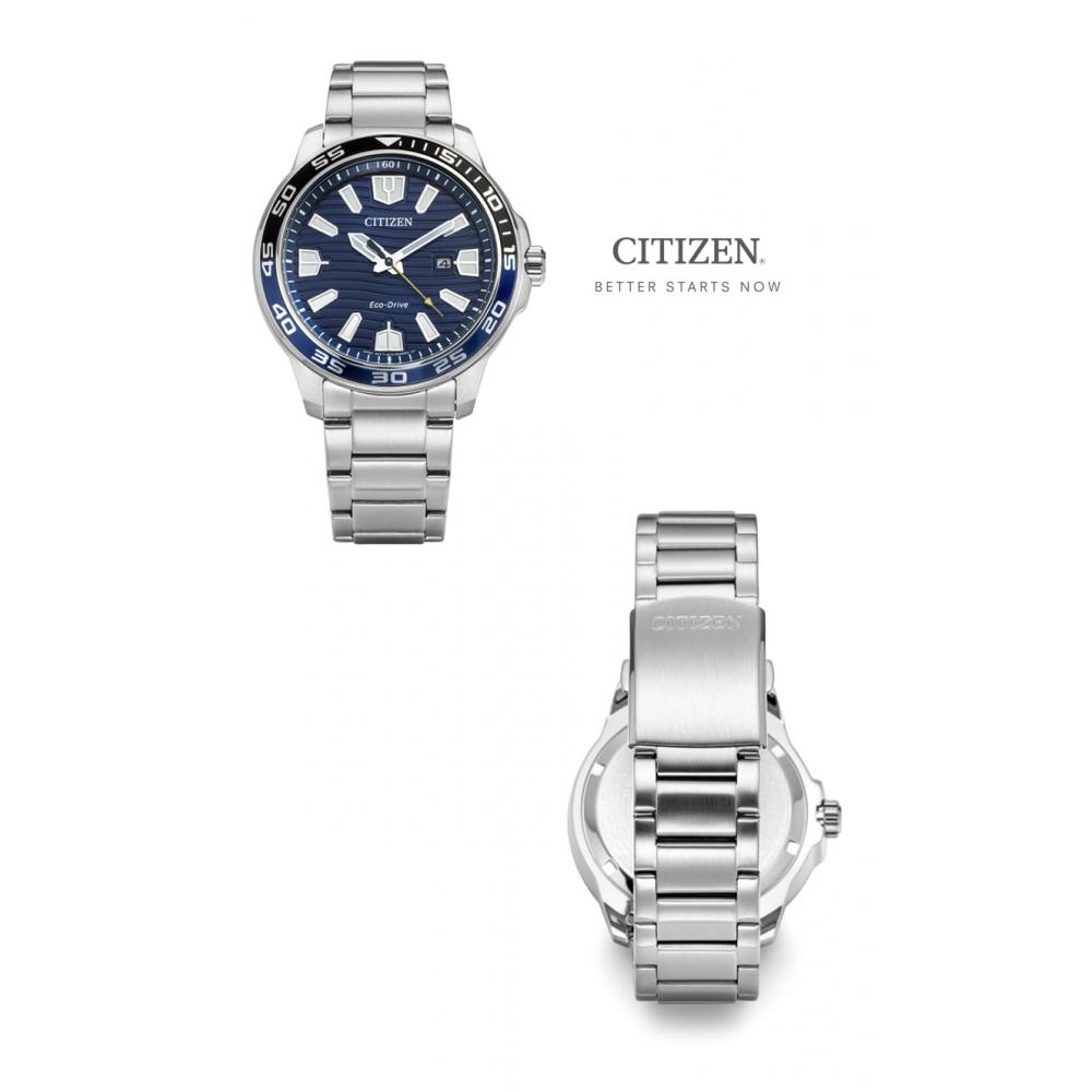 Citizen Aw1525 81l Мужские металлические часы