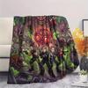 Resident Evil Print Flannel Blanket, Ultra Soft High Quality All Seasons Warm Throw, Home Decor Cozy Blanket, Perfect Christmas Gift