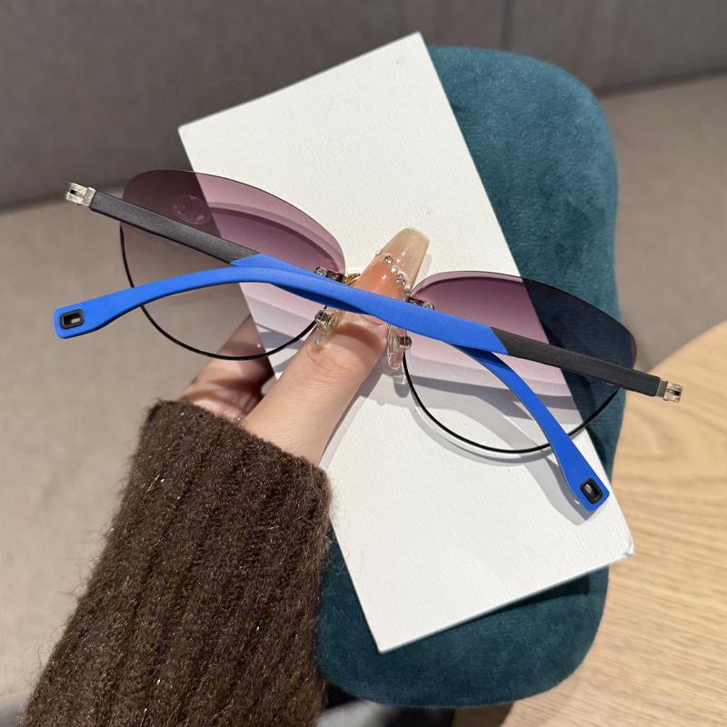 Новые очки «кошачий глаз» от пресбиопии, модные спортивные очки для улицы, защита от солнца, очки для чтения для мужчин и женщин