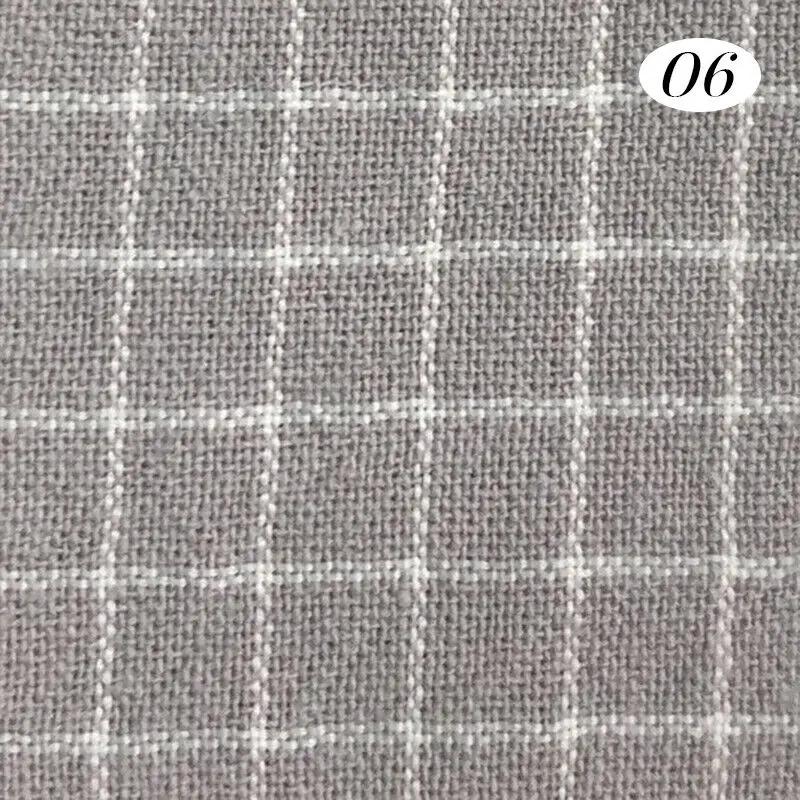 Хлопчатобумажная ткань в клетку, окрашенная пряжей, для DIY-платья, дышащая, ткань для стирки, текстиль, ткань для одежды кукол, материалы для рукоделия