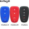 3/4 Button Remote Cover Key Case Shell for Chevrolet Cruze Spark Orlando Trax Tracker Trailblazer Equinox Malibu Bolt Protective