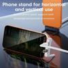 KEBIDUMEI Foldable Mini Type-C Adapter Fast Charging OTG Audio Headphone Connector Portable Phone Bracket 3