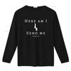 Here Am I Send Me Malawi Isaiah 6 Mission Trip Travel T Shirt Black X Large vintage Washed Top For Everyday Wear homme