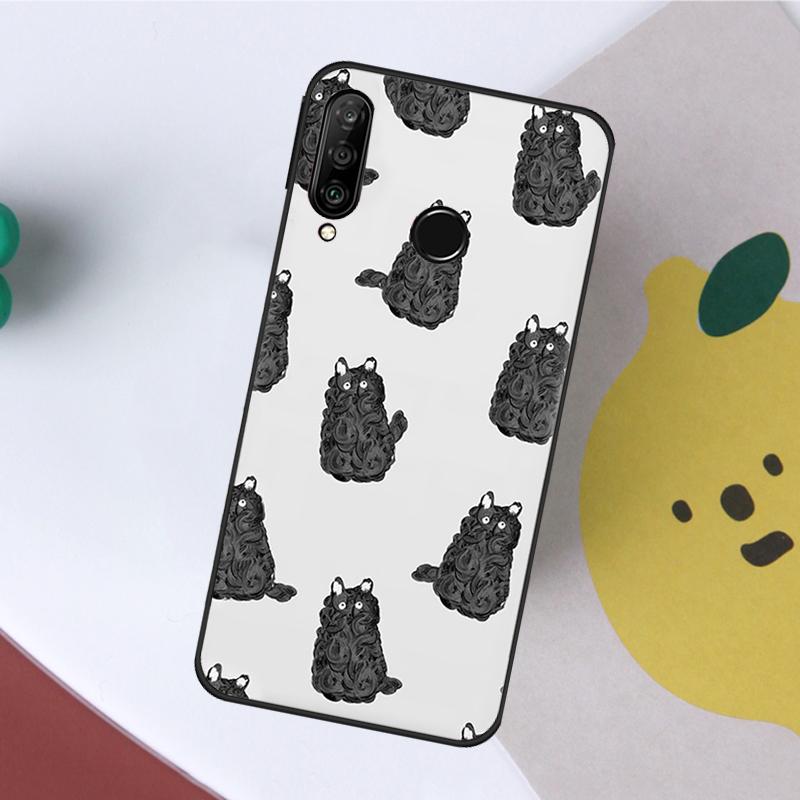 Минималистичные кошки для чехла Huawei Nova 7i 8i 11i 12i 12s Y73 Y70 Y90 Y60 Y72 Y61 Y91 9 10 SE P40 Lite P30 Pro