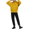 adidas Оригинальный трилистник с логотипом и принтом в полоску, толстовка с капюшоном и шнурком, толстовка с длинными рукавами, мужские топы, желтый HM1873