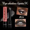 Shimmer Eyeshadow Stick Lipstick Стойкий водостойкий хайлайтер с мелким мерцанием, металлическим финишем - 2-в-1 для макияжа губ и глаз