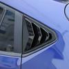 Для Subaru Crosstrek 2024 АБС-пластик Заднее окно Четверть Жалюзи Накладка Вентиляционное отверстие сбоку Отделка Автомобильные клейкие аксессуары