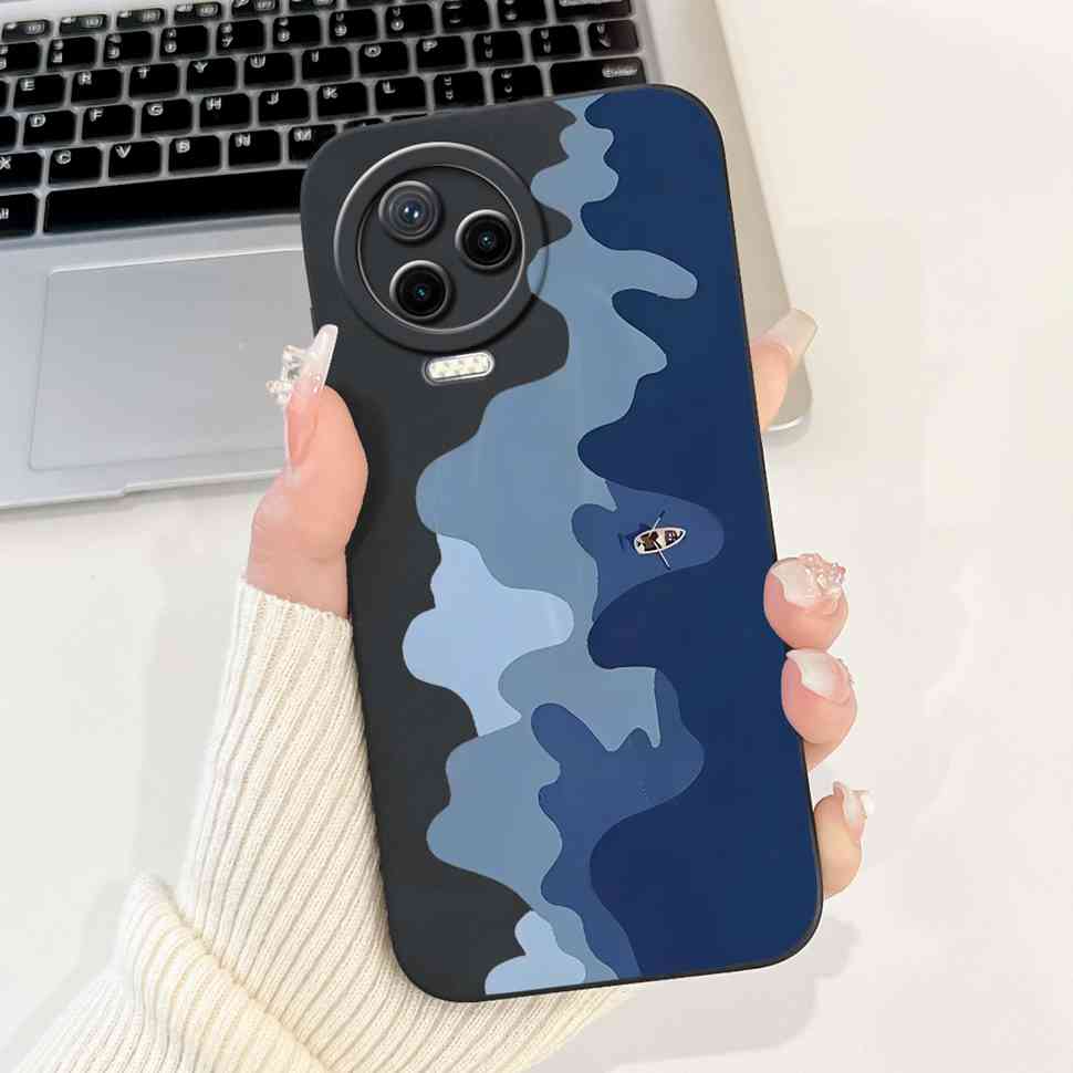Для Infinix Note 12 Pro 4G X676B 6.7" Чехол Цветы Бабочки Мягкий Силиконовый Чехол Для Infinix Note12 2023 Бампер Корпус