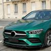 For Mercedes Benz CLA Class C118 W118 X118 AMG 2024 2025 Car Front Bumper Spoiler Lip Protector Splitter Body Modification Kit