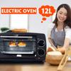 12L 220V Mini Oven Household Multifunctional Electric Oven Intelligent Timing Kitchen Baking Toaster Grilled Chicken Wings 900W