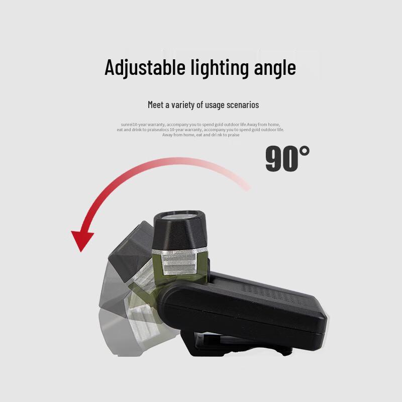 Shanlixishi H300 Smart Sensor Cap Clip Fishing Headlight