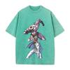 JoJo's Bizarre Adventure Yoshikage Kira Killer Queen Printed T-shirt Men Women Tshirts Cotton Clothing Vintage Washed T Shirt