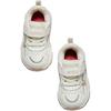 Anta Comfortable Versatile Anti-Kick Shock-Absorbing Low-Top Walking Shoes Baby Shoes White Pink A22440056-2