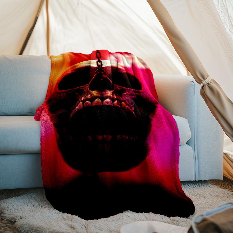 Final Destination Bloodlines printed throw blanket—lightweight,soft,warm;versatile blanket for all seasons—perfect as &air-conditioning throw,nap blan