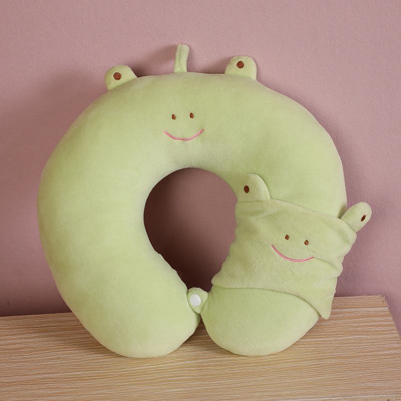 Мягкая и поддерживающая дорожная подушка для детей и взрослых Поддержка шеи для сна, путешествий и кемпинга