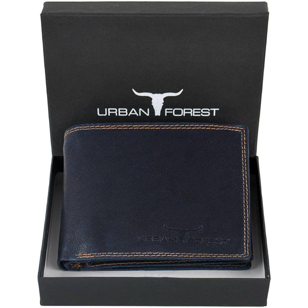 Мужской кошелек из натуральной кожи - стандартный размер (7 слотов для карт)