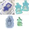 Resin Shaker Mold DIY Quicksand Casting Epoxy Silicone Mold Resin Epoxy Jewelry Molds for Pendant Decoration Crafts