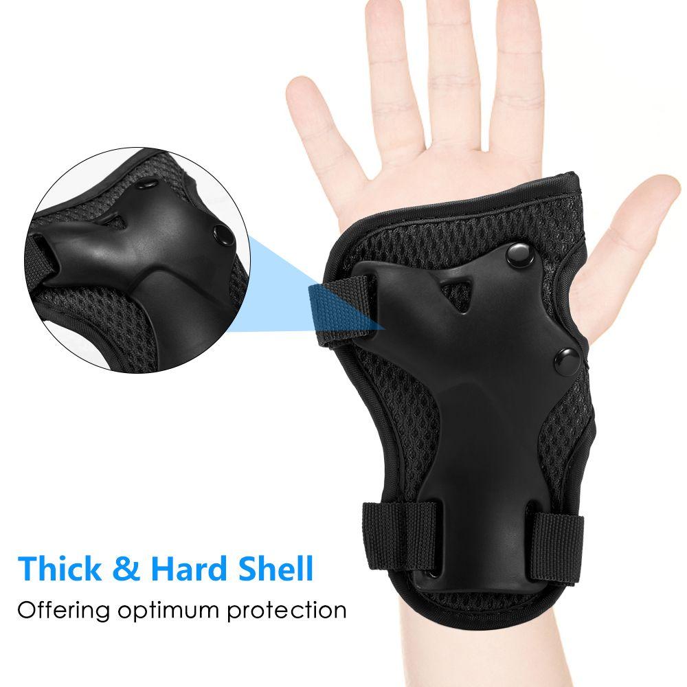 Safety Brace Cycling Sports Kits Wrist Guards Elbow Pads Kids Knee Pads Set Protective Gears Set