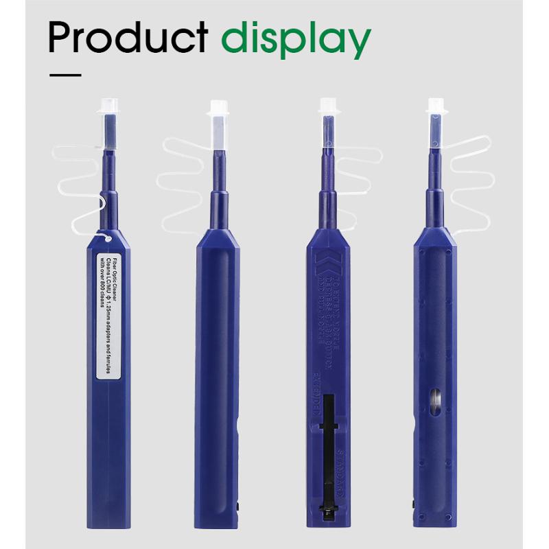 Ручка чистки торца соединителя очистителя оптического волокна для соединителя 1,25 мм ЛК/МУ