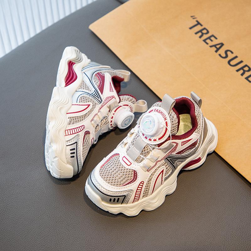 Детская мода Four Seasons Дышащая повседневная обувь для детей Бег Спорт Студенты Девочки Трендовые удобные кроссовки для спортзала