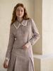 Cahiers Tweed Jacket With Frill Details