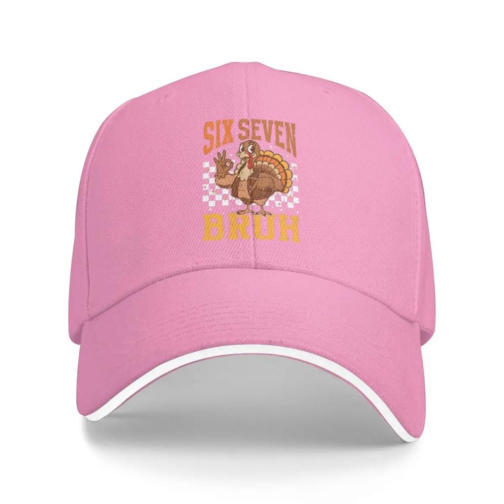 Baseball Caps Bruh 67 Six Seven 6-7 Funny Brainrot Meme Fans Gifts Graphic Unisex Casual Summer Caps