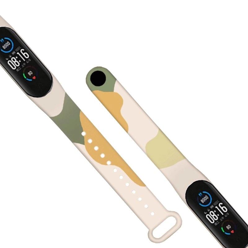 Strap Moro Wristband For Xiaomi Mi Band 4 / Mi Band 3 Silicone Strap Watch Bracelet Pattern 10