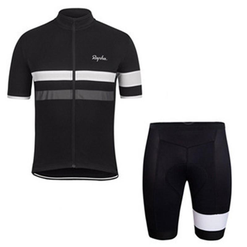 RAPHA Унисекс Комплект: Велосипедная Майка и Велошорты с Подтяжками Дышащая Одежда для Высоких Результатов Езда на Шоссейном Велосипеде