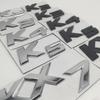 1pcs High Quality 3D Metal K2 K3 K4 K5 KX7 Car Fender Emblem Side Rear Trunk Badge Sticker Decal Auto Accessories