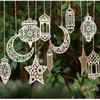 New Wooden Crafts Pendant Creative Home Decoration DIY Small Pendant Party Holiday Desktop Decorations