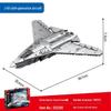 Конструктор ShengBao Модель истребителя J-35 - Образовательная военная сборная игрушка для мальчиков