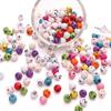 220 шт. Акриловые бусины Буквы Круглые Свободные бусины Для DIY Ожерелья Браслета Серег Изготовления Ювелирных Изделий Аксессуары для рукоделия